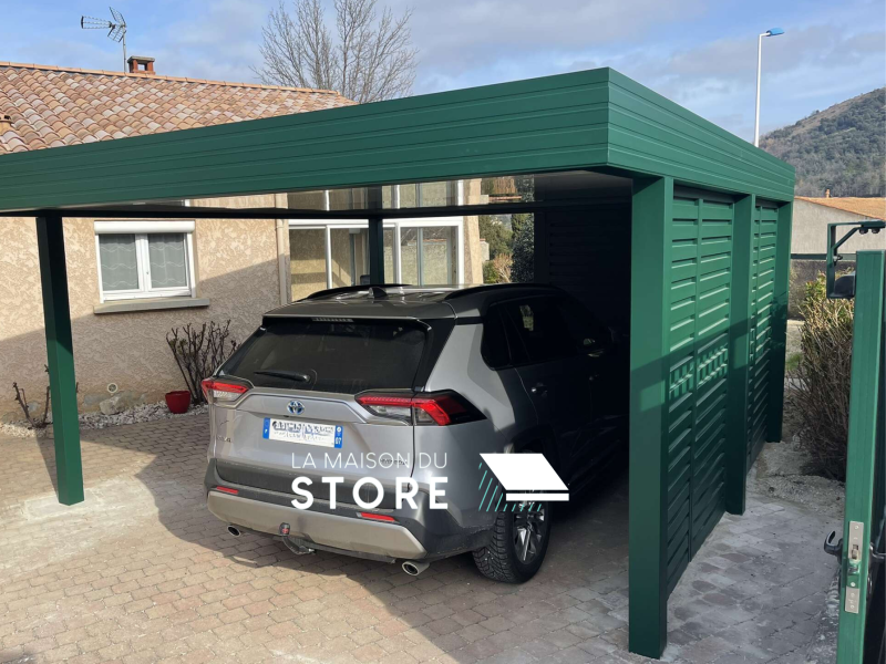 Conception sur-mesure d'un carport à Saint-Péray 07130 près de Valence