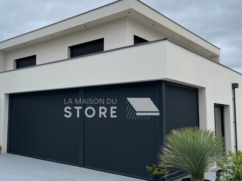 Stores verticaux zip motorisés somfy à Guilherand-Granges 07500 proche de Valence 26000