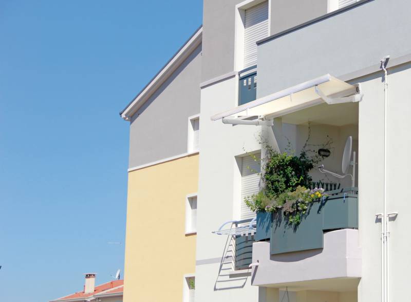 Le store banne traditionnel