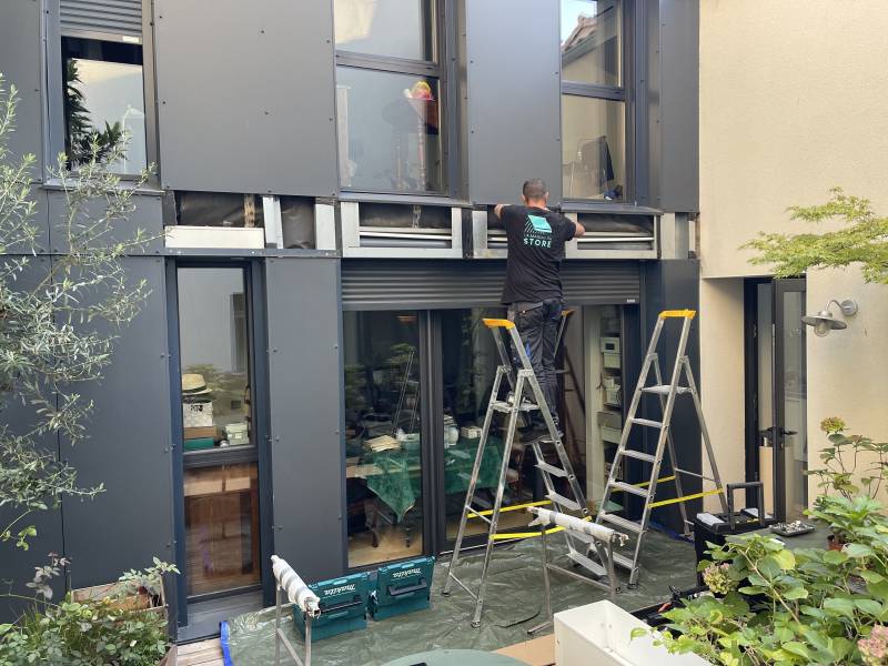 Volet roulant aluminium somfy à Valence 26000