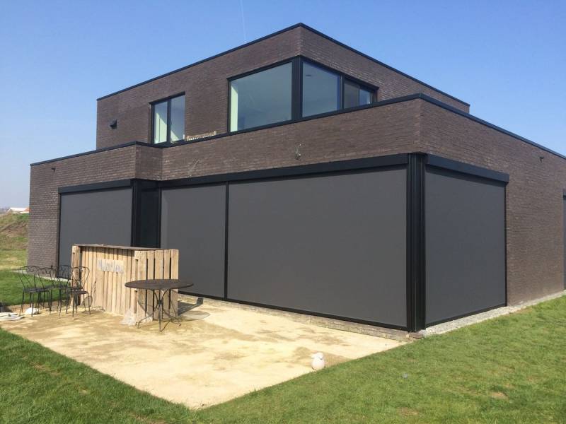 Store ZIP, toile en fibre de verre enduit de PVC