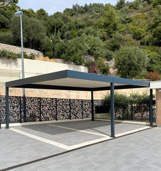 Pergola à toit fixe/Carport