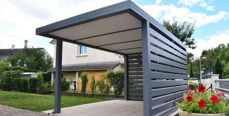 Pergola à toit fixe/Carport